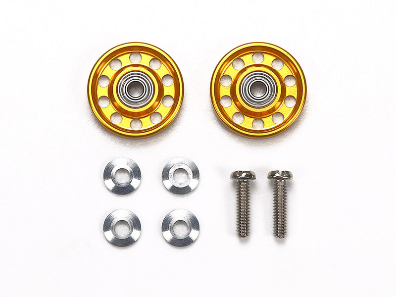 DMM.com [95704 軽量13mmオールアルミベアリングローラー （ゴールド） 【ミニ四駆特別企画】] ホビー・おもちゃ通販