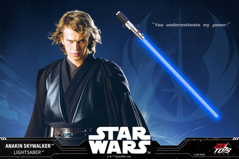 DMM.com [「スター・ウォーズ」ライトセーバー （3）アナキン・スカイウォーカー （青）] ホビー・おもちゃ通販