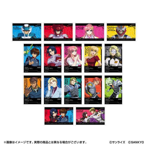 DMM.com [eフィーバーガンダムSEED クライマックス トレーディングキャラクターアクリルカード（全16種/ランダム1種入り）] ホビー・おもちゃ通販