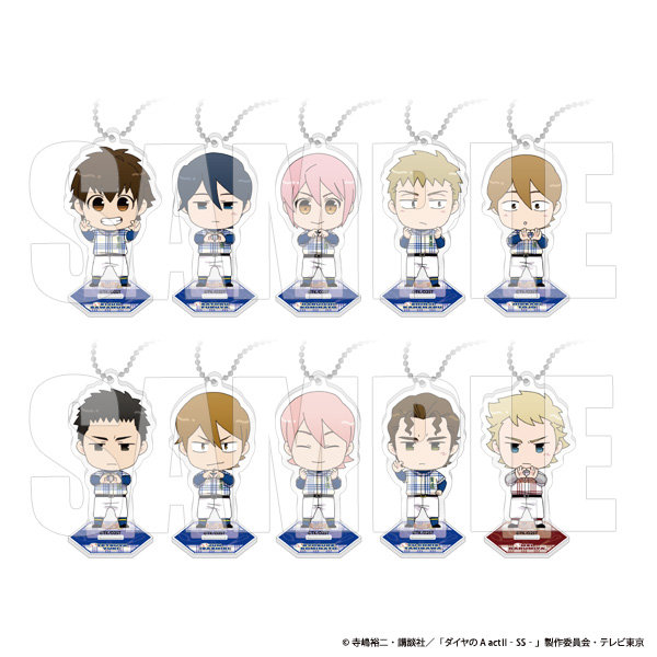 DMM.com [ダイヤのA actII トレーディングアクリルキーホルダー【A】（オールスターゲームIV）全10種] ホビー・おもちゃ通販