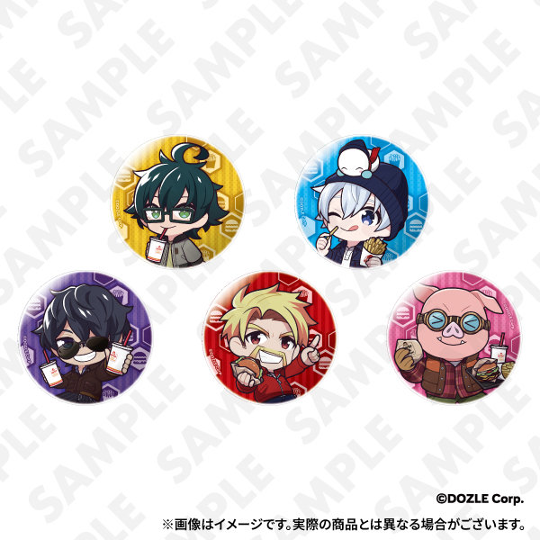 DMM.com [ドズル社 ランダムミニキャラ缶バッジ（全10種）【WE 2601】] ホビー・おもちゃ通販