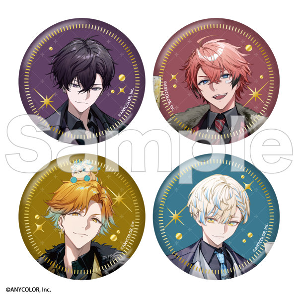 DMM.com [にじさんじ トレーディング箔押し缶バッジ 等身ver. 全4種] ホビー・おもちゃ通販