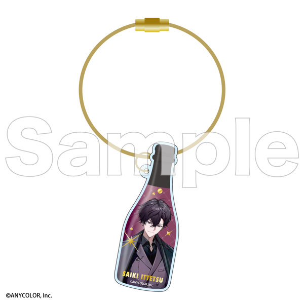 DMM.com [にじさんじ ボトル風アクキー 佐伯イッテツ] ホビー・おもちゃ通販