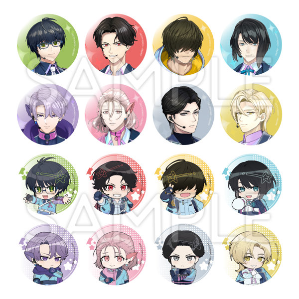 DMM.com [【受注生産】ぴゅあくる刀剣男士 Ghostella 1st Live ～Catch the Star☆～ ランダム缶バッジ 全16種] ホビー・おもちゃ通販