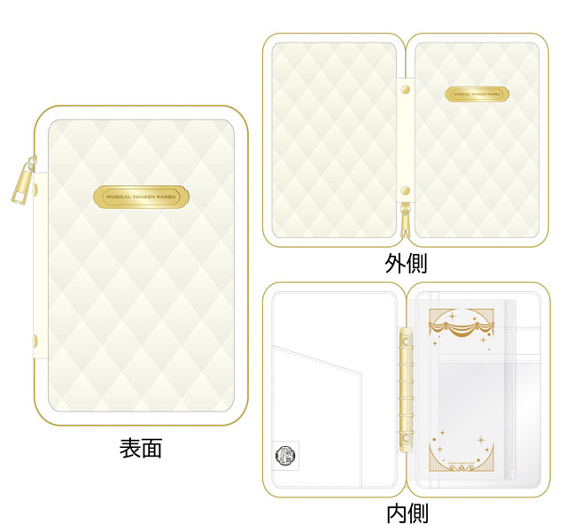 DMM.com [ミュージカル『刀剣乱舞』目出度歌誉花舞 十周年祝賀祭マルチポーチ] ホビー・おもちゃ通販