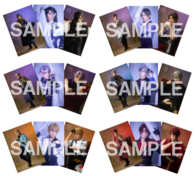 DMM.com [ミュージカル『刀剣乱舞』 ～静かなる夜半の寝ざめ～ ブロマイド刀剣男士（ライブver.）6種セット] ホビー・おもちゃ通販