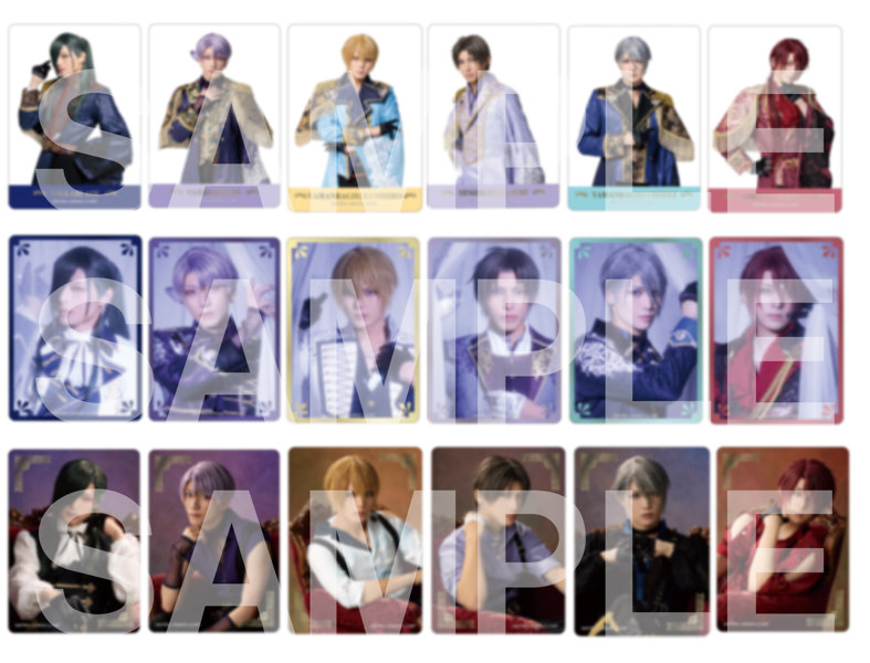 DMM.com [ミュージカル『刀剣乱舞』 ～静かなる夜半の寝ざめ～ ランダムクリアカード（ライブver.）全18種] ホビー・おもちゃ通販