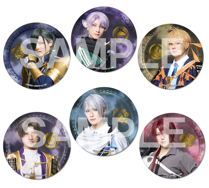 DMM.com [ミュージカル『刀剣乱舞』 ～静かなる夜半の寝ざめ～ ランダム缶バッジ（戦闘ver.）全6種] ホビー・おもちゃ通販