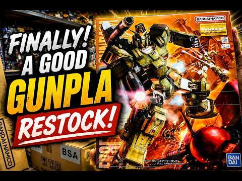 Finally a new Gunpla restock. 2 tall pallets. サムネイル