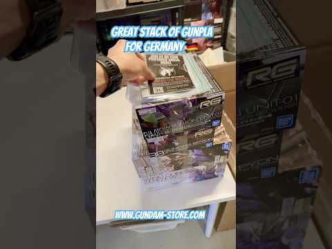 Great stack of Gunpla for Germany 🇩🇪  gundam gunpla bandai… サムネイル