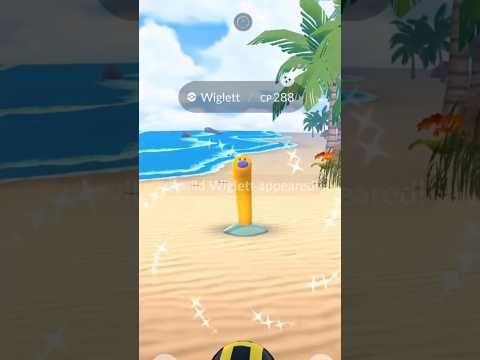 ✨RARE Shiny Wiglett CAUGHT in Pokemon Go!✨ shorts pokemon サムネイル