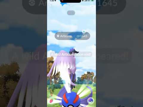 Galarian Articuno Encounter in Pokemon Go! shorts pokemon