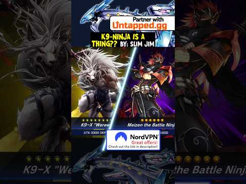 K9 NINJA IS A THING ⁉️YuGiOh​​ YuGiOhDuelLinks​​ masterduel サムネイル