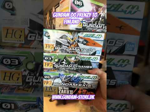 Gundam 00 frenzy to Finland 🇫🇮 gundam gunpla bandai modelki… サムネイル