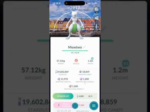 ✨Shiny BACKGROUND Mewtwo Caught At POKEMON GO FEST!!!✨ shor… サムネイル