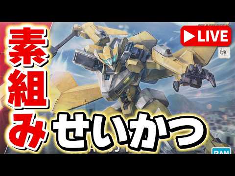 【素組みライブ】パズルみたいな組み立て構造が面白い！「HG メイレスレイキ」を組む サムネイル