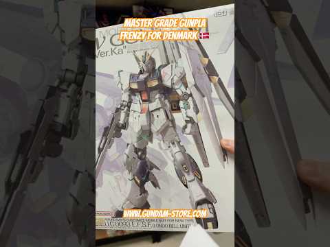 Master grade Gunpla frenzy for Denmark 🇩🇰 gundam gunpla ban… サムネイル