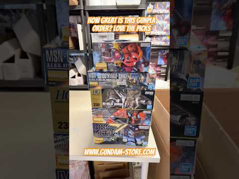 How great is this Gunpla order? Love the picks gundam gunpl… サムネイル
