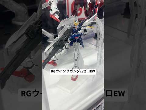 ガンプラ展示！RGウイングガンダムゼロEWの美しい羽根が最高😆ビックカメラ秋葉原店にて gundam gunpla 秋… サムネイル