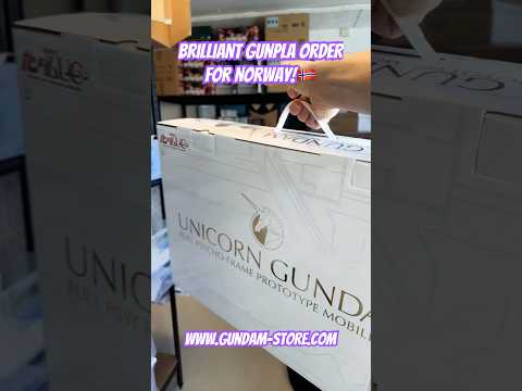 Brilliant Gunpla order for Norway!🇳🇴 gundam gunpla bandai m… サムネイル