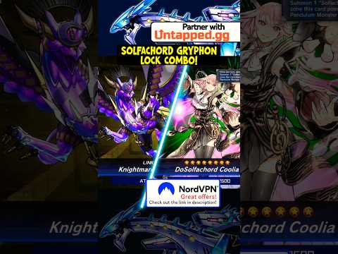 SOLFACHORD CAN GRYPHON LOCK NOW ⁉️YuGiOh​​ YuGiOhDuelLinks​… サムネイル