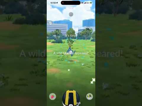 ✨XXS SHINY UNOWN CAUGHT!!! In Pokemon Go During Pokemon Go… サムネイル