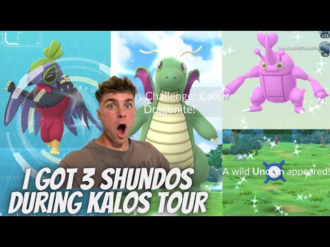 ✨💯I CAUGHT 3 SHUNDOS and Got a SHUNDO MEGA DRAGONITE During… サムネイル