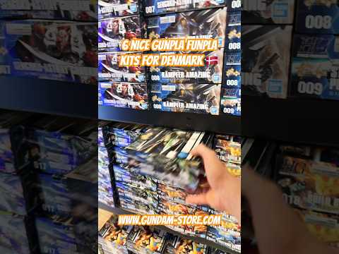 6 Nice Gunpla funpla kits for Denmark 🇩🇰 gundam gunpla band…