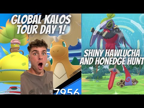 ✨Pokemon Go Tour Global DAY 1, MEGA DRAGONITE, Shiny Hawluc… サムネイル