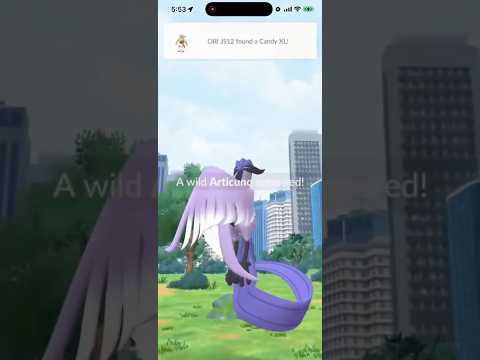 Galarian Articuno Encounter In Pokemon Go On Stream AND… sh… サムネイル