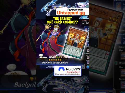 NOUVELLES IS THE MOST EFFORTLESS DECK ⁉️YuGiOh​​ YuGiOhDuel… サムネイル