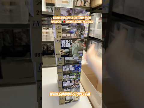 Brand new Gunpla customer from Portugal 🇵🇹 orders a giant H… サムネイル