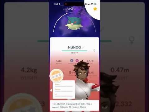 I Caught a *RARE* SHADOW 0 IV POKEMON In Pokemon Go! shorts… サムネイル
