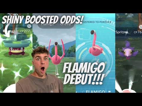✨Dialga and Palkia RAIDS, NEW Flamigo Debut and SHINY BOOST…