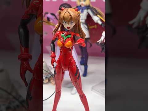 【プラモデル展示】30MP式波・アスカ・ラングレー（プラグスーツVer.）！赤の光沢感のある成形色が美しい🤩エヴァンゲ… サムネイル