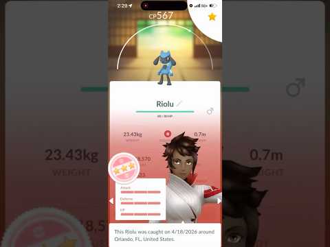 💯100 IV Riolu HATCHED In Pokemon Go!💯 shorts pokemon