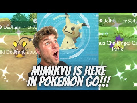 ✨MIMIKYU IS HERE IN POKEMON GO! NEW Shadow Shiny, 98% Mimik… サムネイル