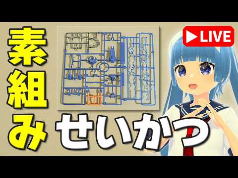 【素組みライブ】謎のガンプラを組む！何のキットかわかるかな？「** 1/144 ************」 サムネイル