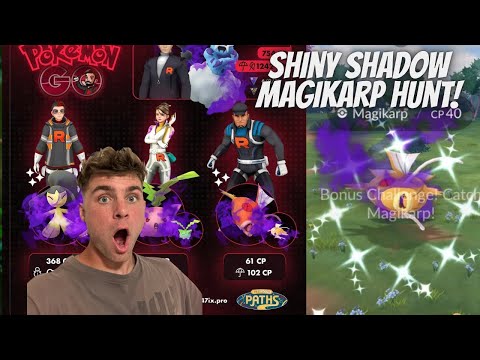 ✨NEW Shiny Shadow Magikarp, Shiny Fidough and Zorua Hunt LI… サムネイル