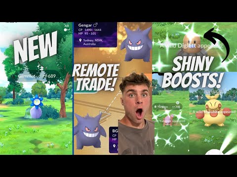 ✨I Did My FIRST EVER REMOTE TRADE! NEW Glimmet in Pokemon G… サムネイル