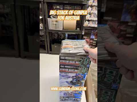 Big stack of Gunpla for Austria gundam gunpla bandai modelk… サムネイル