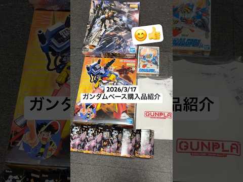 2026/3/17 ガンダムベース購入品紹介！MG リゼルC型(ディフェンサーa+bユニット/ゼネラル・レビル配備機)… サムネイル