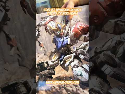 Good old Norwegian customer returns for more Gunpla gundam… サムネイル