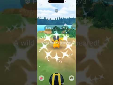 ✨Shiny INSTINCT Pikachu CAUGHT in Pokemon Go!!!✨ shorts pok… サムネイル