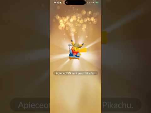 ✨RARE!!! SHINY EXCAVATOR PIKACHU TRADE IN POKEMON GO!!!✨ sh… サムネイル