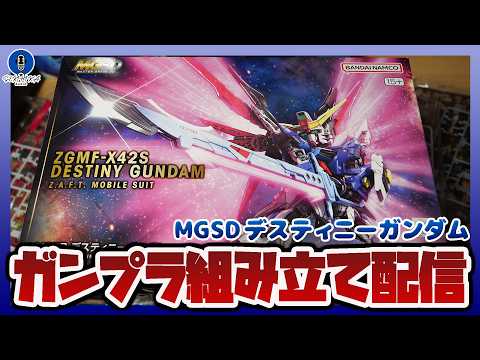 【ガンプラ】念願のMGSD デスティニーガンダムを組み立てながら雑談する配信【セキヒカラジオ】 サムネイル