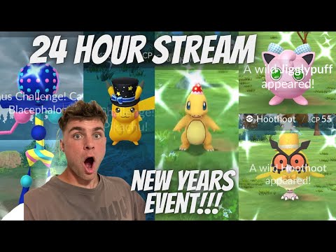 ✨24 HOUR STREAM! Blacephalon Raids and Shiny Costume Pikach… サムネイル