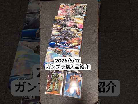 2026/6/12 ガンプラ購入品紹介！HGアリオスガンダムＧＮＨＷ／ＭにセラヴィーガンダムＧＮＨＷ／BにHGカバカー… サムネイル