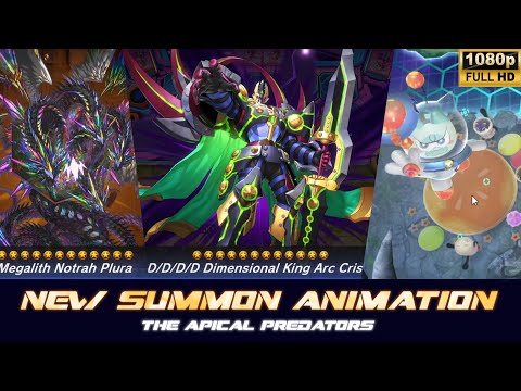 NEW SUMMON ANIMATION - The Apical Predators ‼️  [Yu-Gi-Oh!… サムネイル