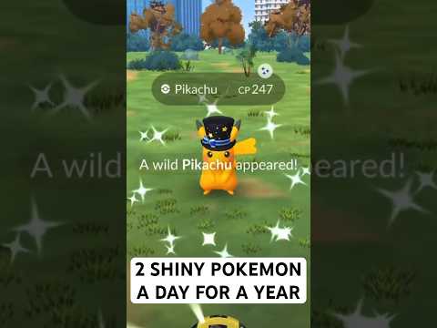 ✨Catching 2 SHINY Pokemon in Pokemon Go Every Day For a YEA…